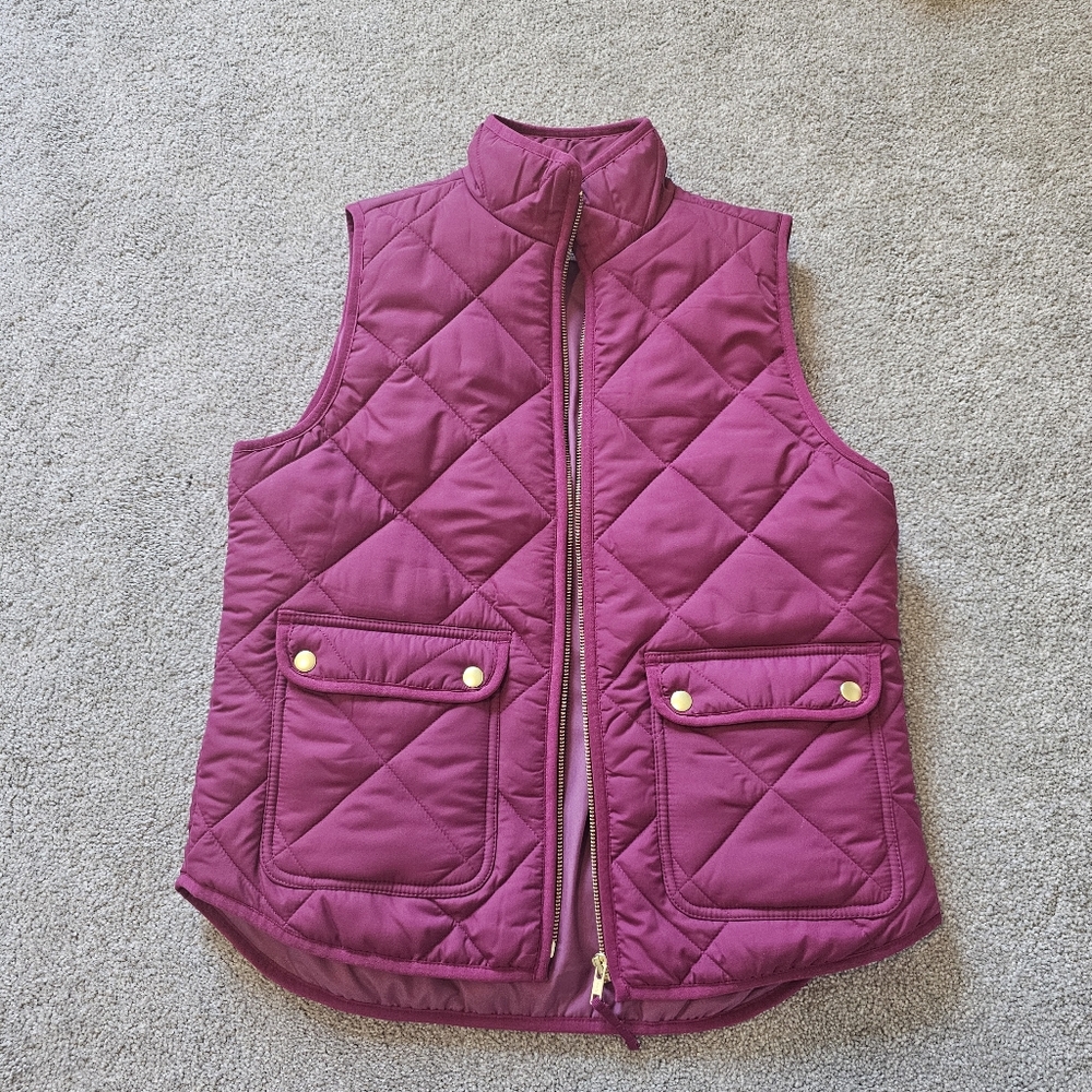 J Crew Quilted Vest - Picture 5 of 11